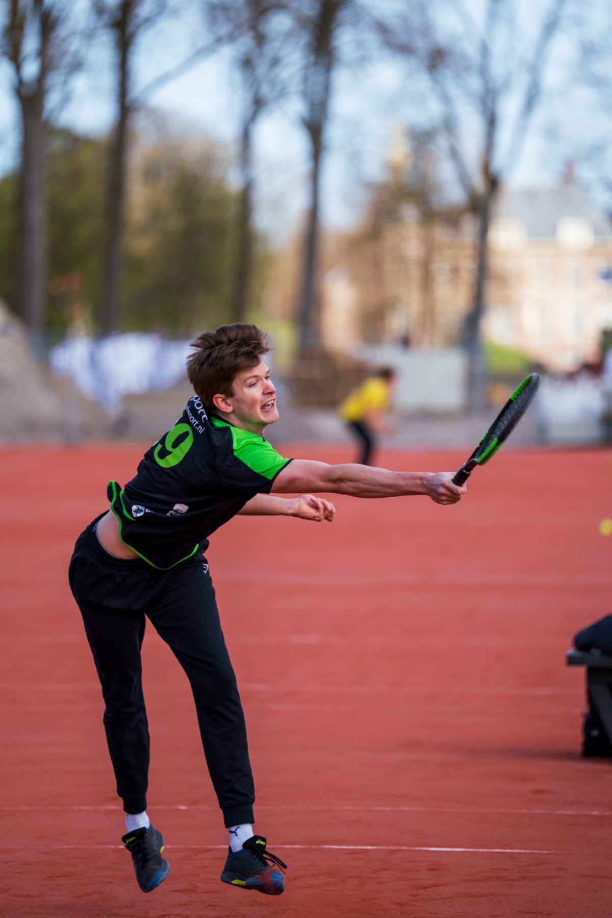 Tennis — Full stretch photographed by FG Studio